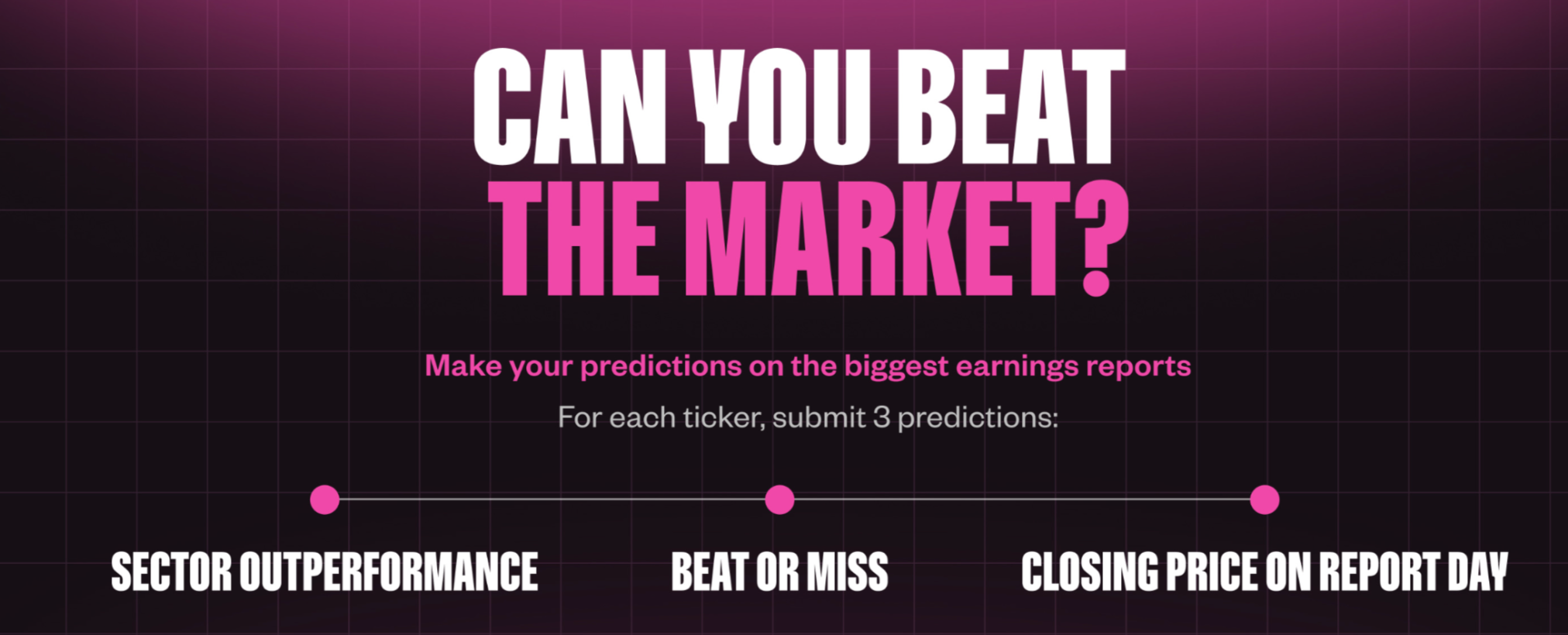 Can you beat the market?